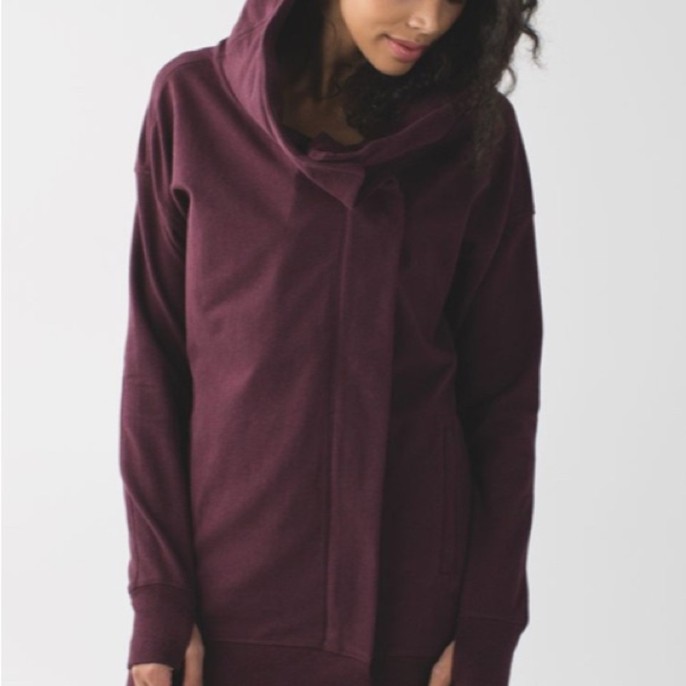 Lululemon Wrap Up Jacket
Heathered Bordeaux Drama